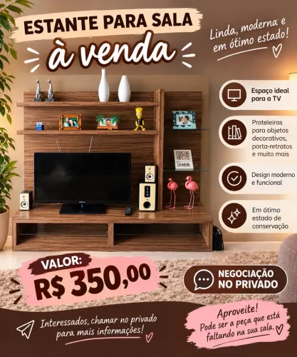 VENDO ESTANTE LINDA
