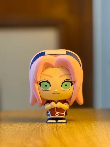 boneco colecionável sakura haruno naruto burger king