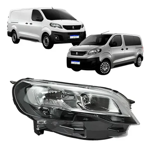 Farol Peugeot Expert 2018 2019 2020 2021 2022 A 2024 Novo Ld Direito/passageiro