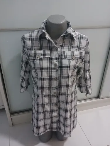 Blusa Xadrez Feminina 