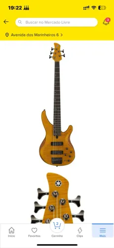 Contrabaixo Elétrico Yamaha 5 Cordas Trbx 605fm Matte Amber BASS Yamaha Baixo