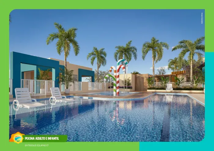 Belo Rio Soledade: Apartamentos na Planta de 2/4 com Lazer Completo