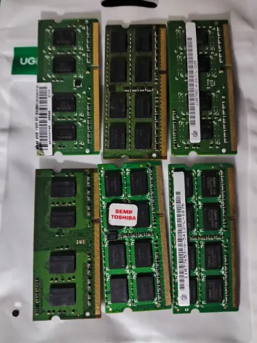 Lote memória ram ddr3 