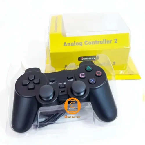 Controle Analógico para PS1 PS2 PLAYSTATION com fio