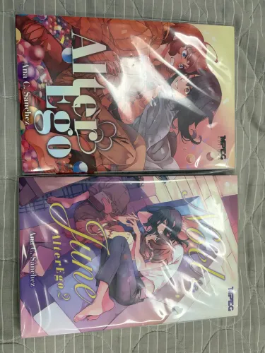 Alter Ego manga vol 1 e 2 , obra completa! Semi novos! 