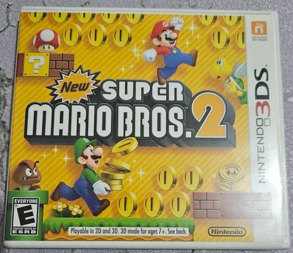 PROMOÇÃO New Super Mario Bros 2 para o 3DS, em perfeito estado, para colecionadores!!