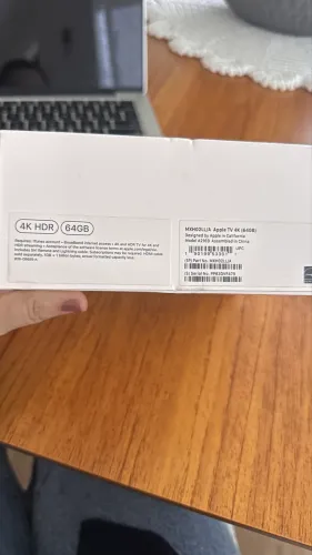 Apple TV 4K 64GB 2ª geração + caixa original