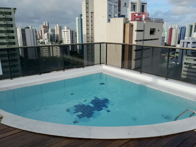 Apartamento mobiliado com 1 qto, Graças, Recife/PE.