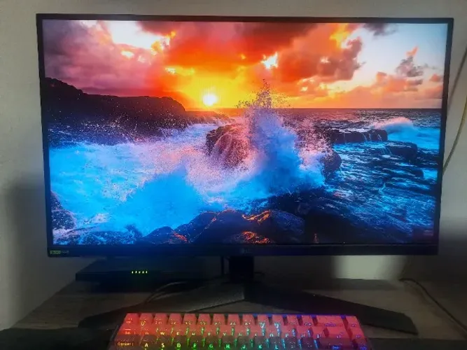 Monitor Gamer LG UltraGear 27pol, IPS 180Hz, 1ms, G-Sync, FreeSync, 27GS60F-B