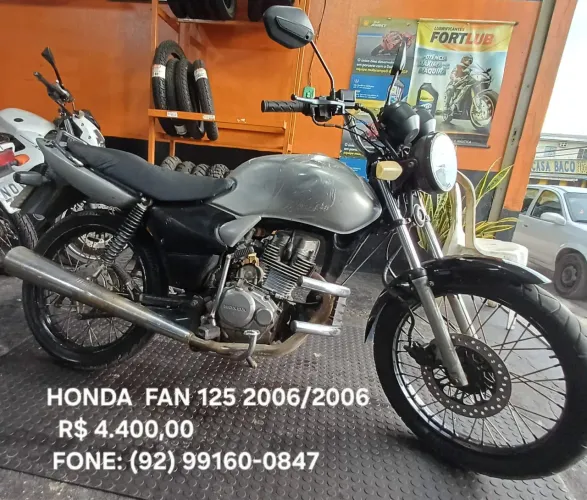Vendo moto Honda fan 125 2006