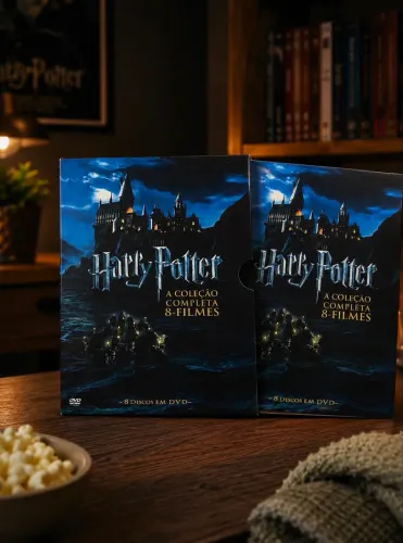 BOX DVD COMPLETO HARRY POTTER