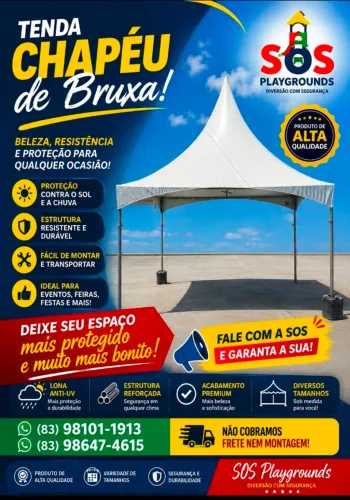Tendas todos os tamanhos
