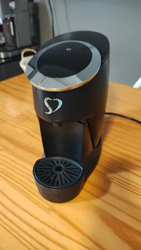 Linda Cafeteira Espresso Três Corações Touch preta