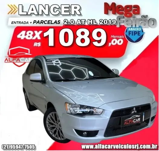 Mitsubishi Lancer HL 2.0 16V 160cv Aut. 2019