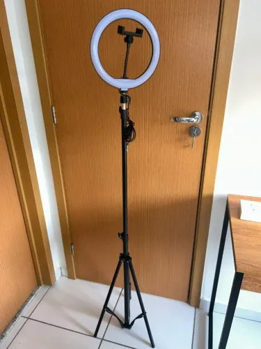 Ring Light com Tripé de 2,1 metros