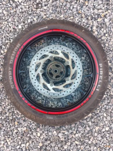 Roda Dianteira FZ15 PRETA