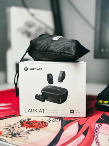 Microfone Hollyland Lark A1 Mini Usb-c Preto