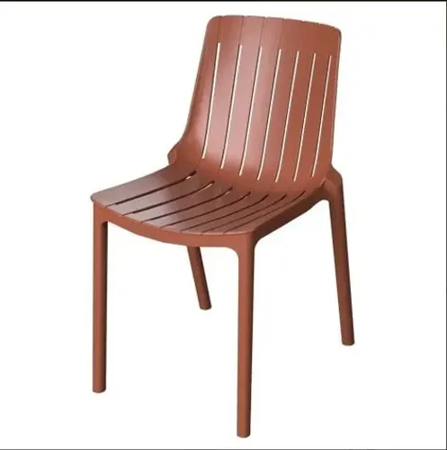 Cadeira Forte Plástico Ripa TerraCota (polipropileno, suporta 182 kg)