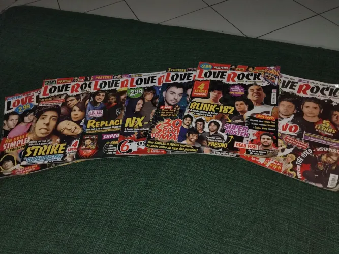 7 revistas love rock