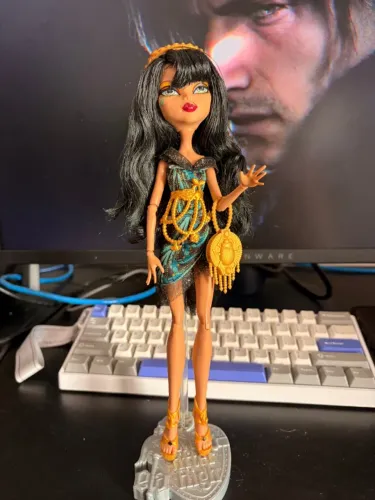Cleo de Nile Frights Camera Action - Boneca Monster High
