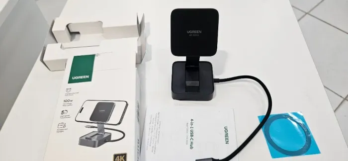 Docking Station Para celular UGREEN USB C HUB 4K60Hz HDMI PD100W USB3.0