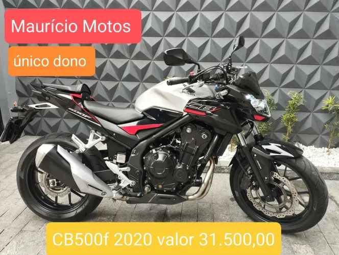 Honda cb500f 2020 único dono top