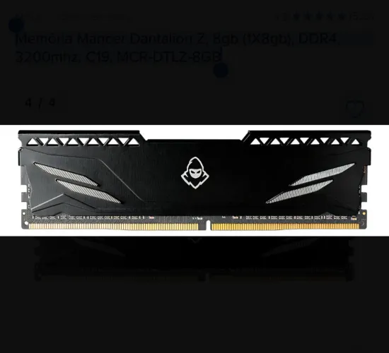 Memória ram MANCER 2x8