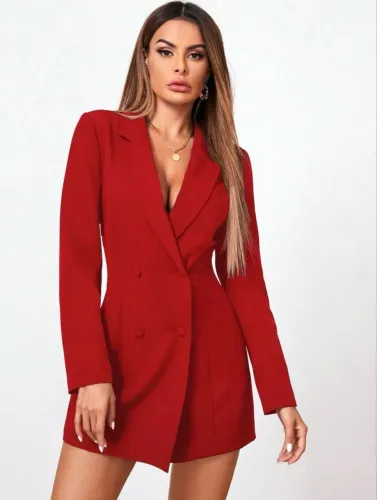 VESTIDO BLAZER TAM P/M
