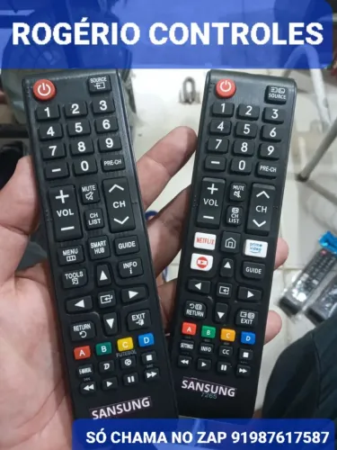Controles de tv lg