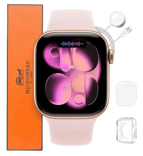 Smartwatch Microwear S11 Mini - Compacto, moderno e completo!