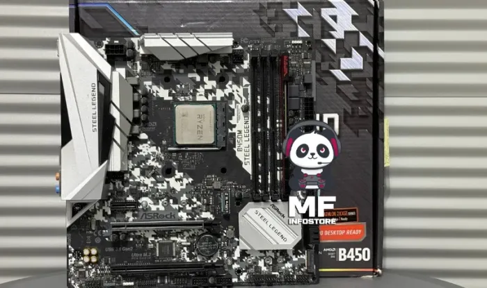 Kit B450M Steel Legend + Ryzen 7 2700 + 1x16gb Viper 3200mhz