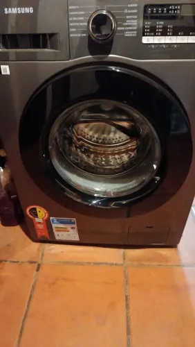 Máquina de lavar roupa SAMSUNG FRONTAL Inverter 11kg preta