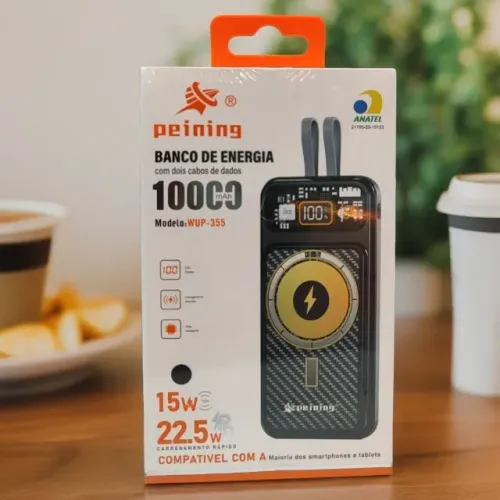 POWER BANK INDUÇÃO 10000mAh Modelo WUP-355 an3