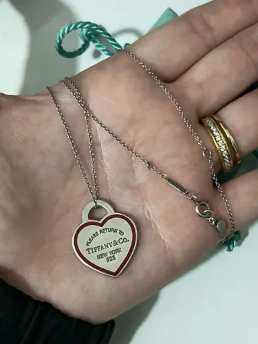 Corrente prata de lei 925 tiffany&co
