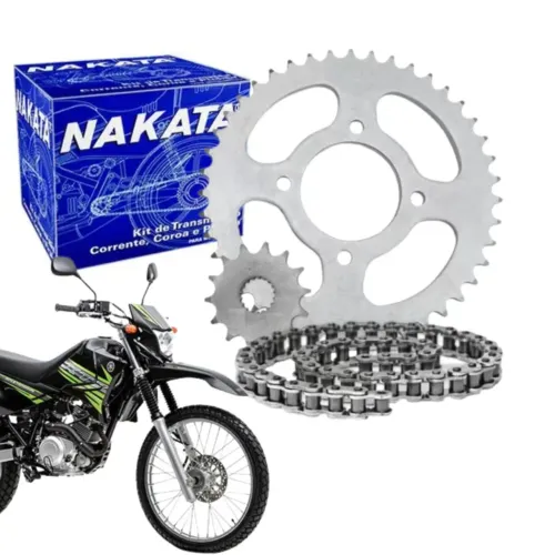 Kit relação XTZ 125 150 250 crousser Lander Ténéré 