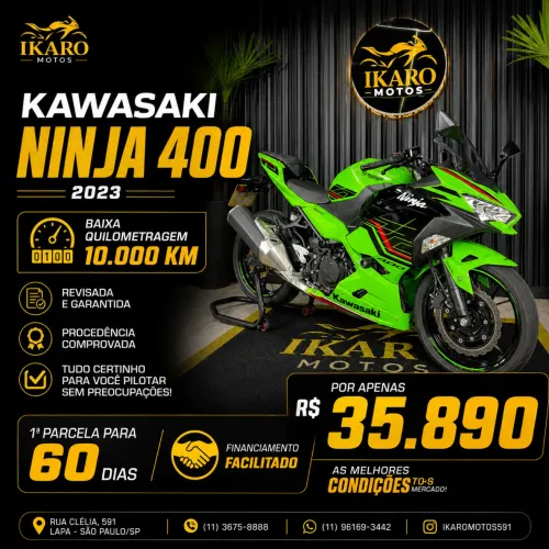 NINJA 400 - OPORTUNIDADE 