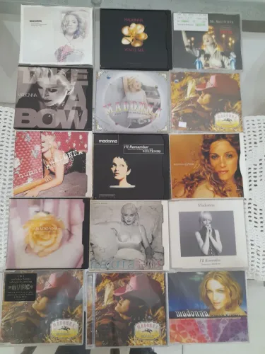 Madonna singles promoção