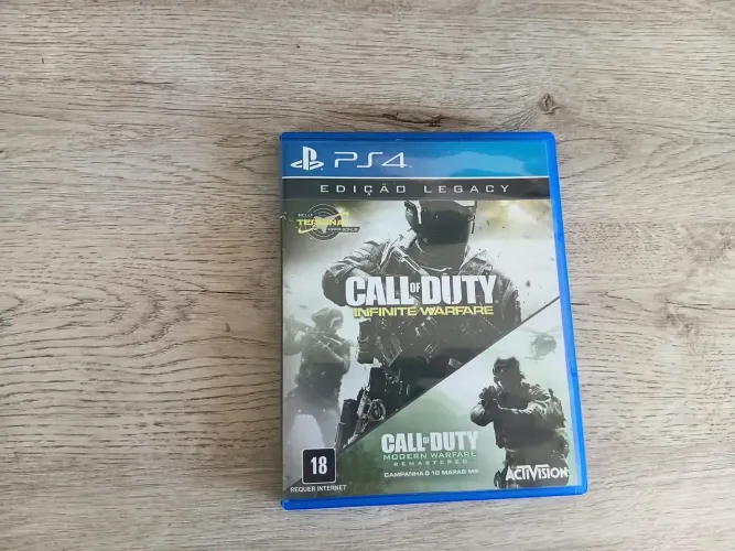 PS4 call of duty infinite warfare ediçao legacy por 120,00