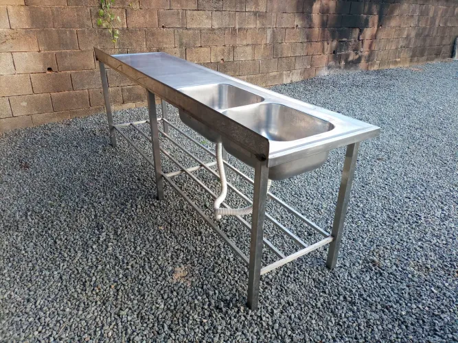 PIA Bancada INDUSTRIAL INOX.