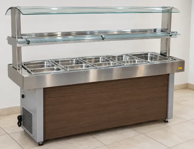 BUFFET-SELF MISTO GELOPAR GMTR-190 P/ 15 CUBAS