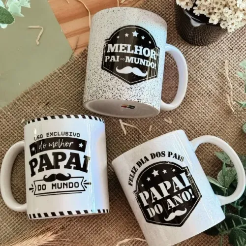 Canecas porcelana dia dos pais