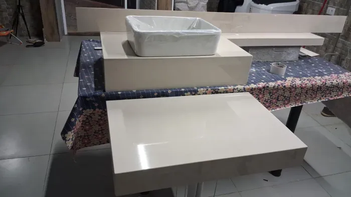 Bancada de porcelanato