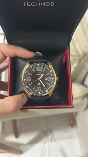 Relógio Masculino Technos Classic Golf Dourado - Original com Estojo