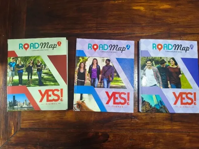 Livros YES! Idiomas Roadmap 1 2 3 Originais Inglês