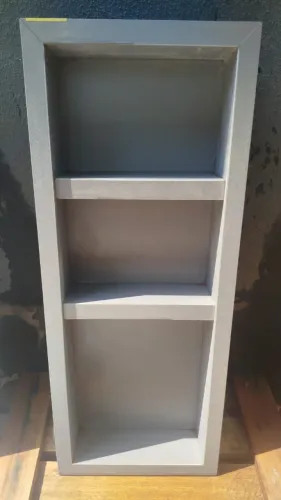 Nicho esculpido em porcelanato super oferta