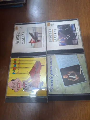 Kit 04 CDs Pedrinho Mattar impecável 