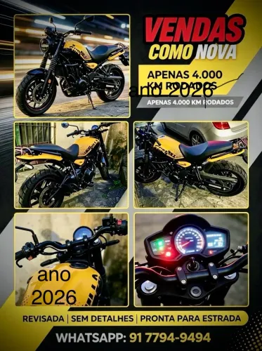 Moto novíssima Royal Field
