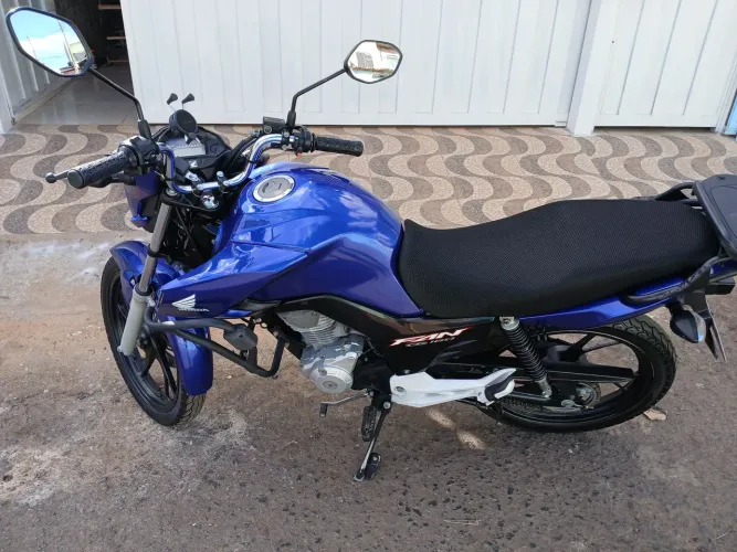 Honda Cg160 azul 2022 R$14.750