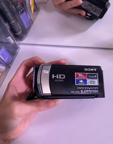 filmadora sony handycam hdr-cx190 em ótimo estado