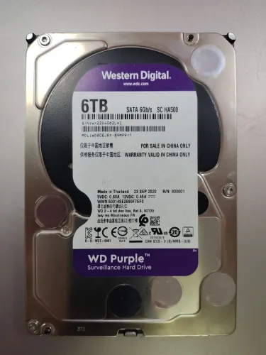 Hd Western Digital 6Tb Purple